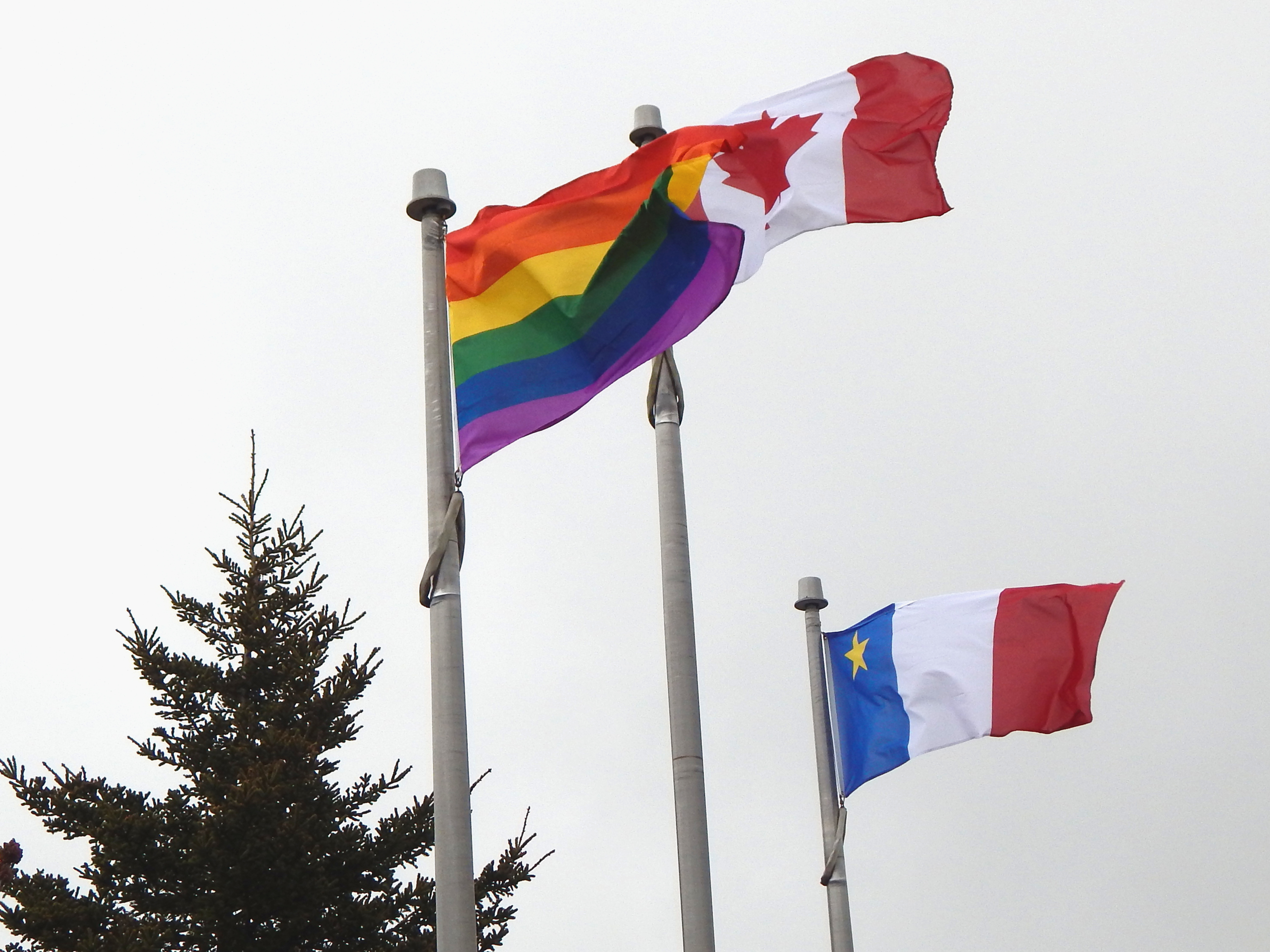 munclare pride flag raising 1