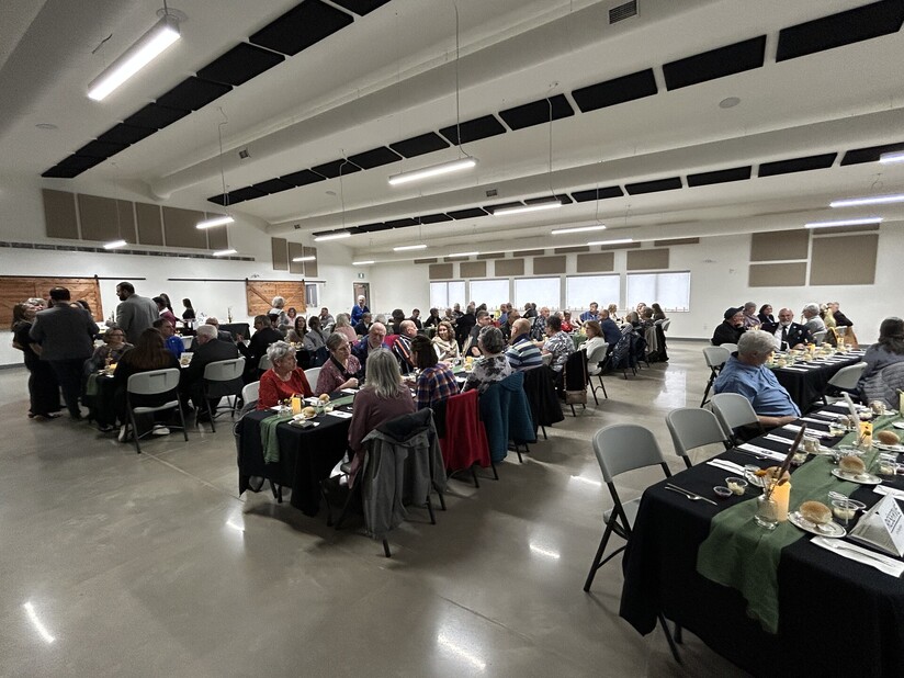 Crowd photo of the 2026 Volunteer Banquet